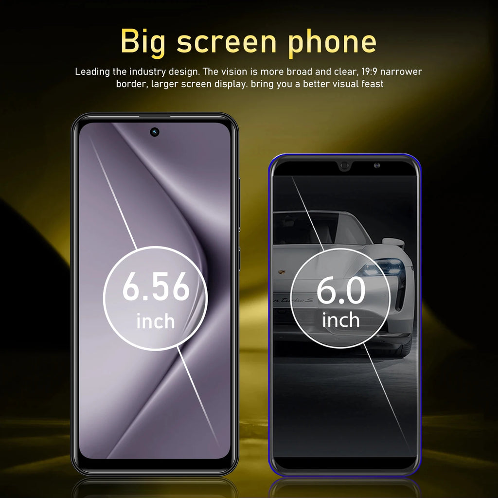 CowLost | fuffi-pura80-pro-smartphone-4gb-32gb-3100mah-battery-5-13mp-camera-6-56-inch-5g-network-dual-sim-android-phone |6