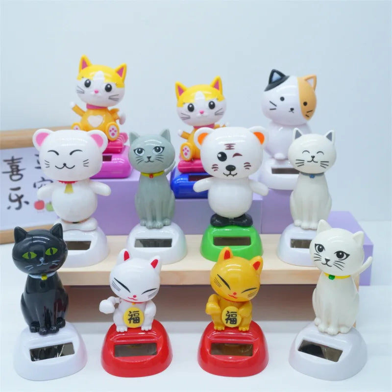 CowLost | product_id-solar-powered-cartoon-cat-shaking-head-doll-for-car-and-desk-gift |2