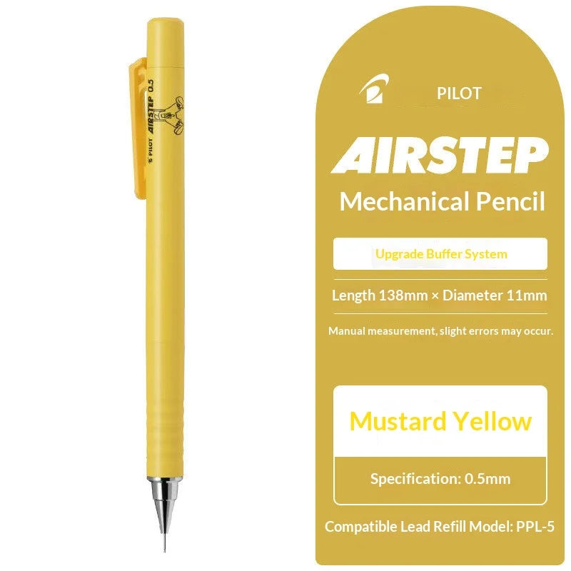 CowLost | product_id-pilot-airstep-has-15-0-5mm-mechanical-pencil-auto-lead-advance-colorful-barrel-stable-writing |23