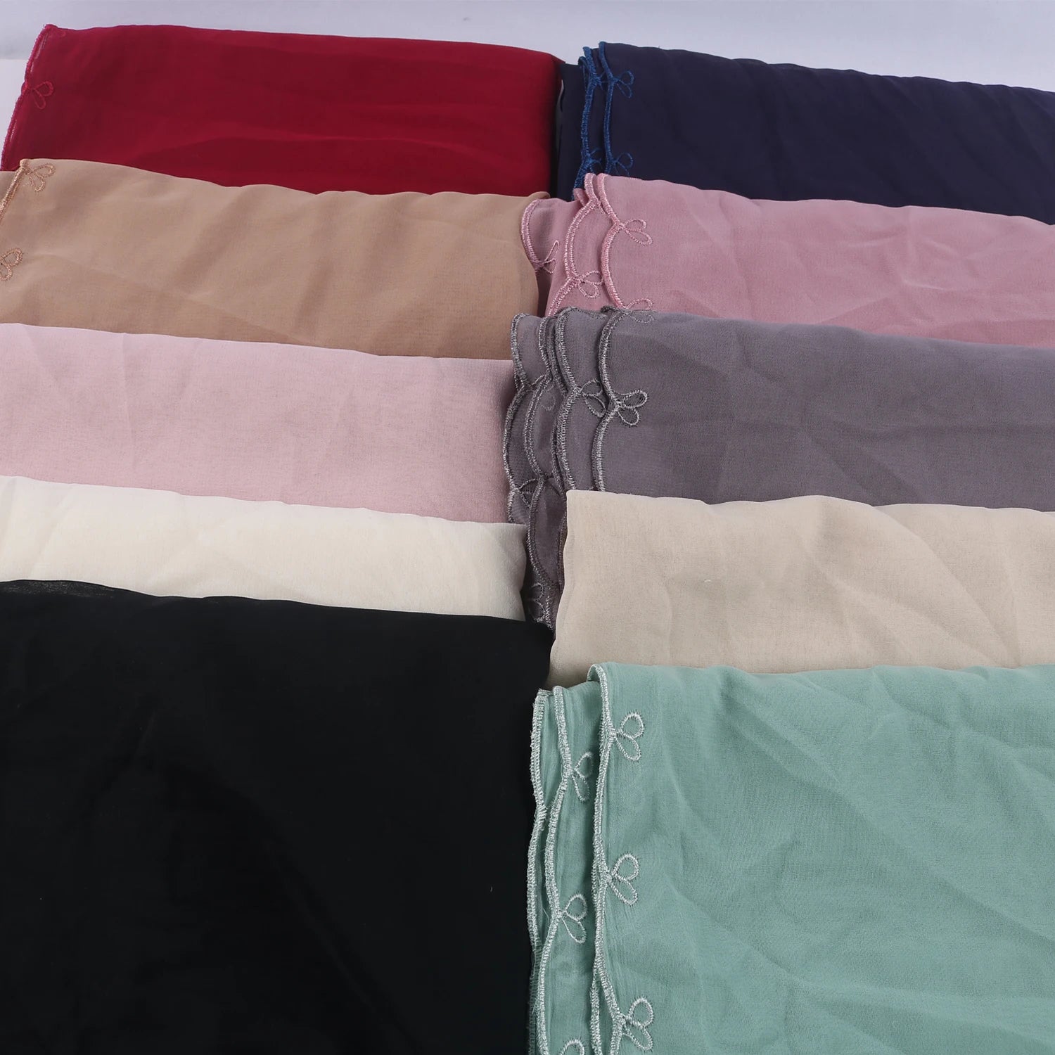 CowLost | chiffon-square-scarf-elegant |9