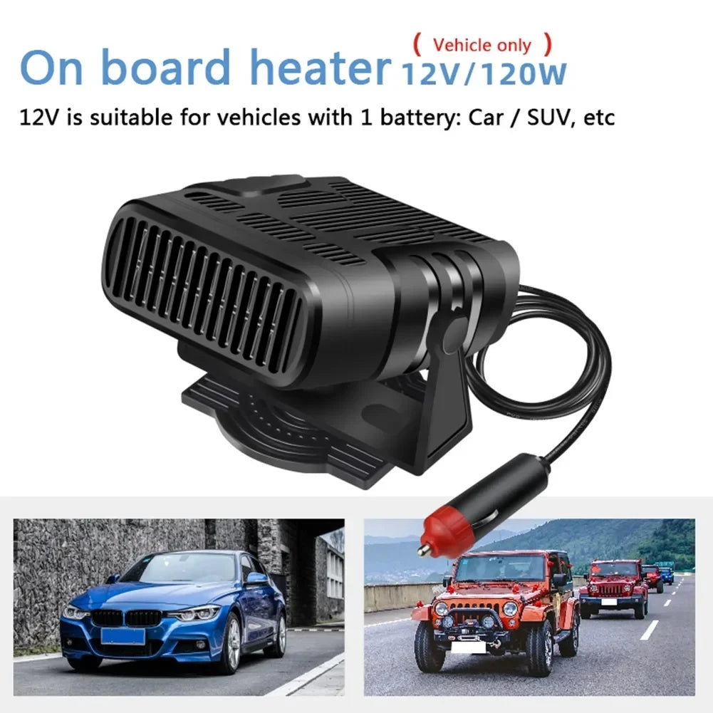 CowLost | car-heater-12v-24v-heater-portable-defogger-defroster-heating-fan-200w-dryer-windshield-defogging-household-heater-new |5