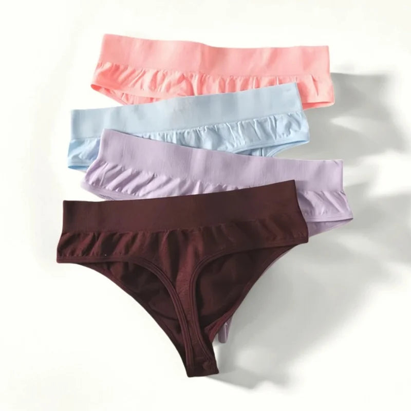 CowLost | product_id-women-s-high-rise-seamless-g-string-thong-panties-m-xl-solid-colors |1