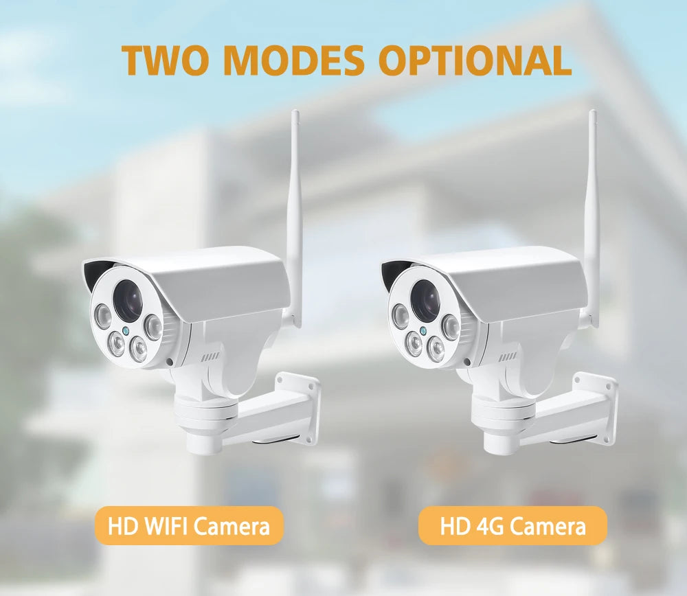 CowLost | 4k-8mp-5mp-wifi-4g-sim-card-ptz-ip-camera-outdoor-5x-10x-optical-zoom-auto-focus-lens-wireless-cctv-surveillance-camera |7