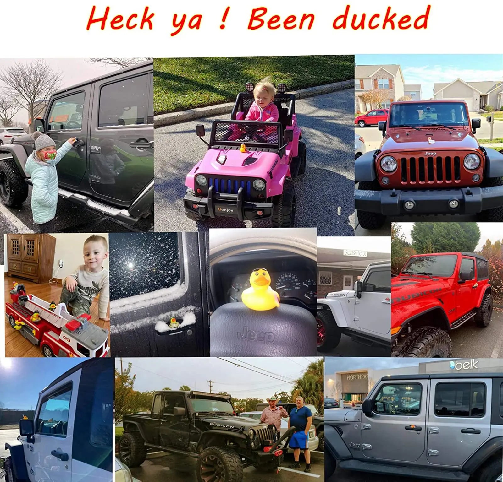 CowLost | product_id-10-100pcs-rubber-duck-bulk-floater-toy-for-jeep-ducking-party-favors |4