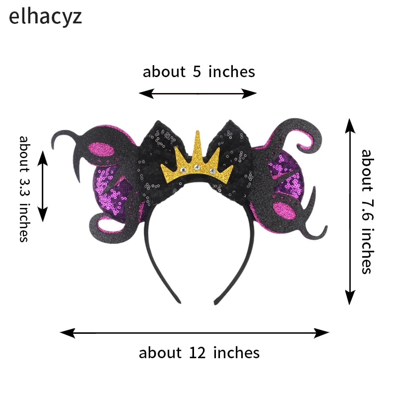 CowLost | disney-maleficent-headbands-kids-cosplay-horns-of-witch |5