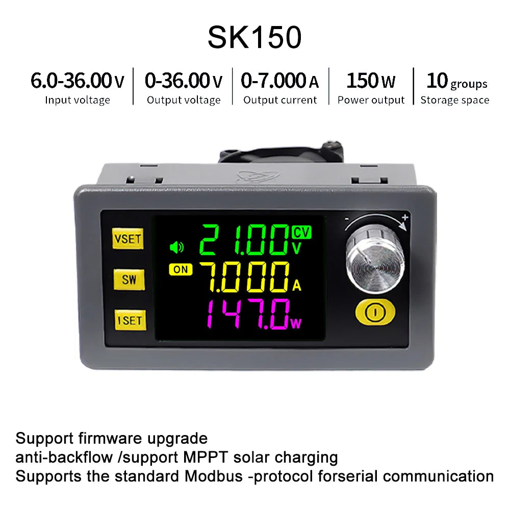 150W 120W/7A 6A CNC DC Buck Boost Converter 0-36V Adjustable Regulated Laboratory Power Supply Constant Voltage Constant Current