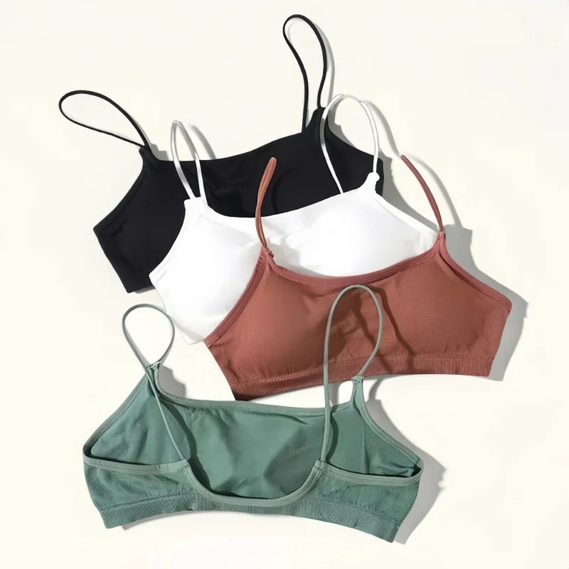 CowLost | product_id-seamless-womens-low-back-square-neck-bandeau-tube-bra-top-with-removable-pads |2