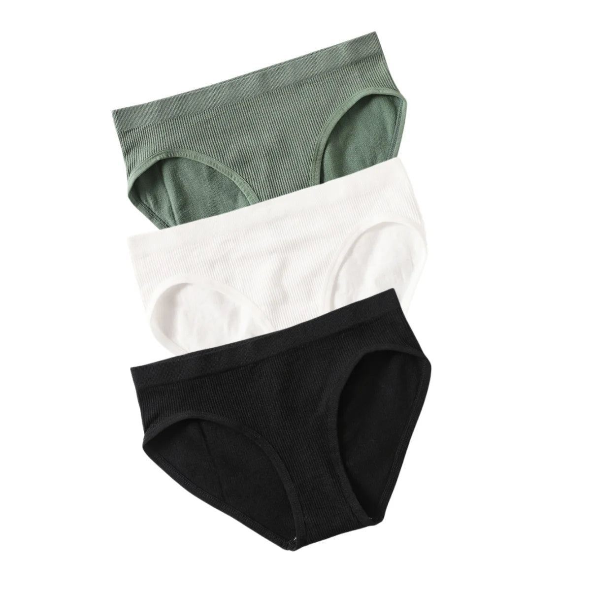 CowLost | product_id-3pcs-womens-seamless-low-rise-full-coverage-briefs |20