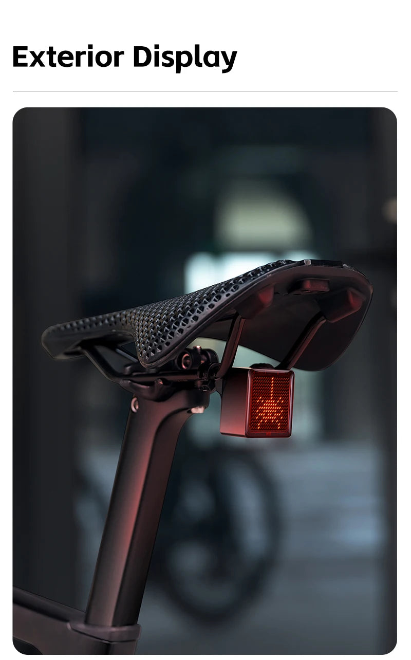 CowLost | sporting-goods-west-biking-diy-pixel-rear-bicycle-taillight-1100mah-long-battery-life |23