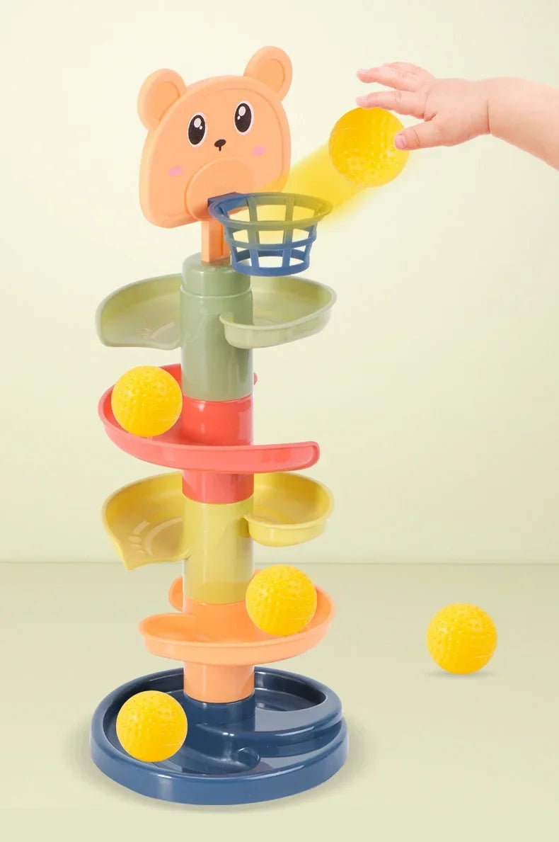 CowLost | product_id-2-7-layers-rolling-ball-track-educational-stacking-toy-for-kids-gift |14