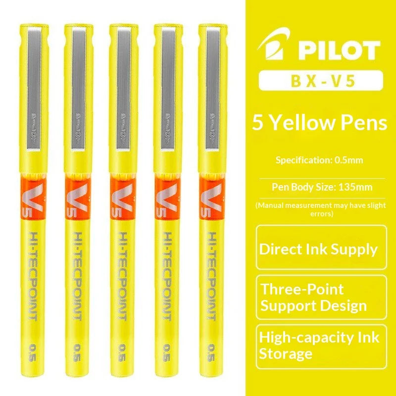 CowLost | product_id-pilot-bx-v5-12-color-0-5mm-rollerball-pens-anti-leak-smooth-ink-for-journaling-art-projects |46