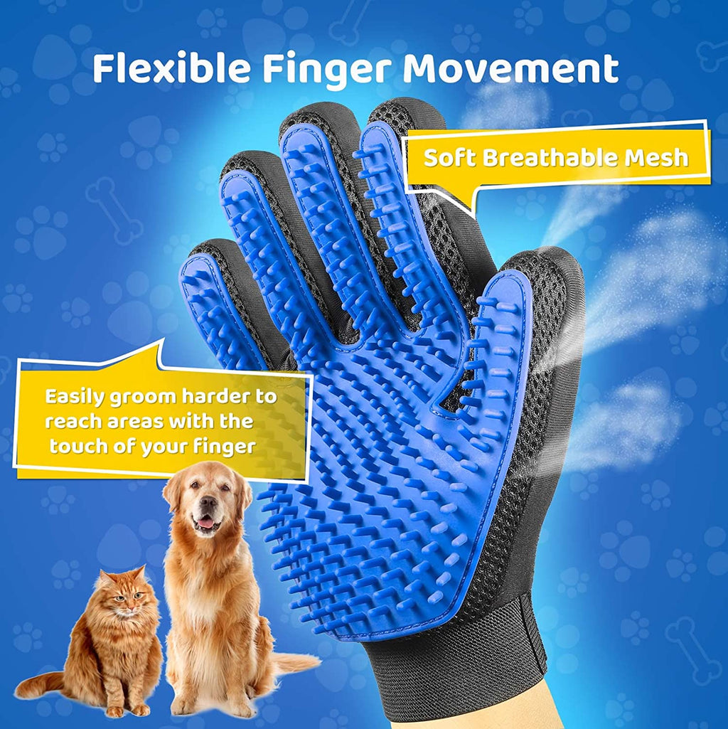 CowLost | pet-beds-pet-grooming-hair-removal-glove-for-cats-and-dogs |10