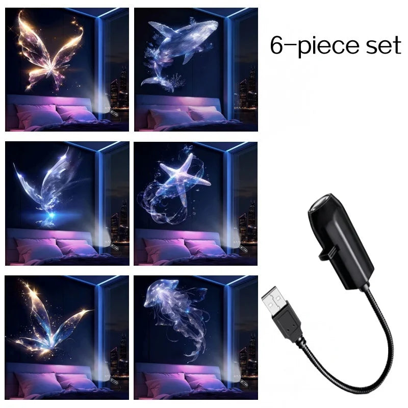 CowLost | product_id-usb-led-projector-lamp-with-whale-jellyfish-butterfly-night-light-for-room-decor-and-gifts |18