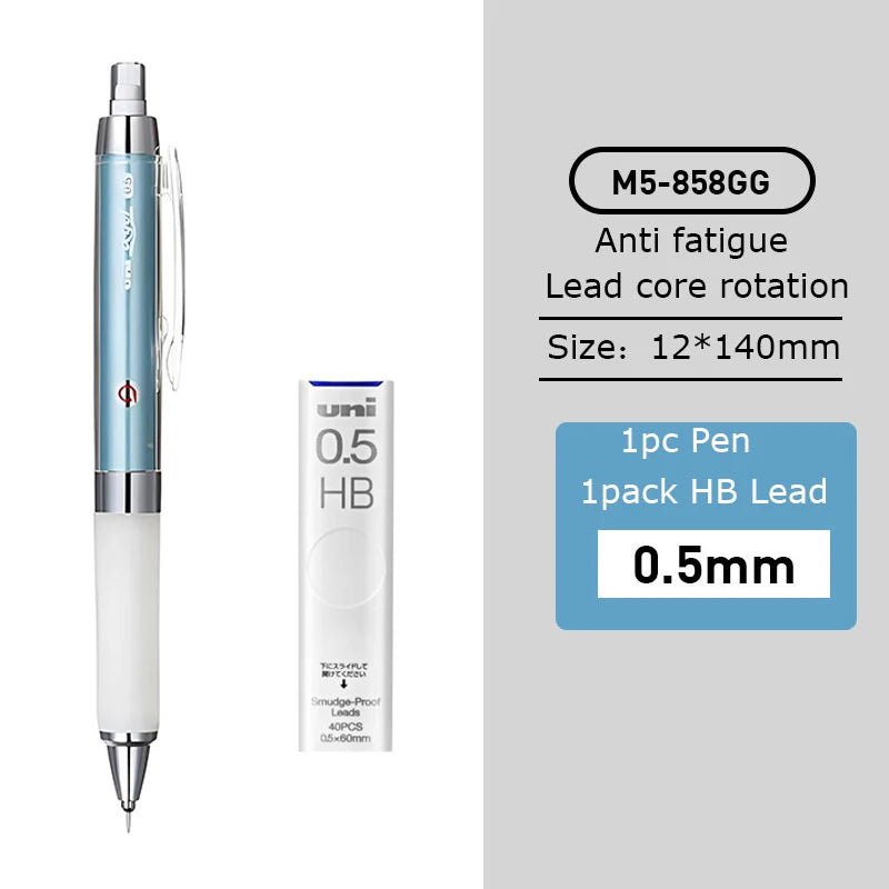 CowLost | product_id-japanese-uni-m5-858gg-kuru-toga-0-5mm-mechanical-pencil-soft-grip-smooth-writing |26