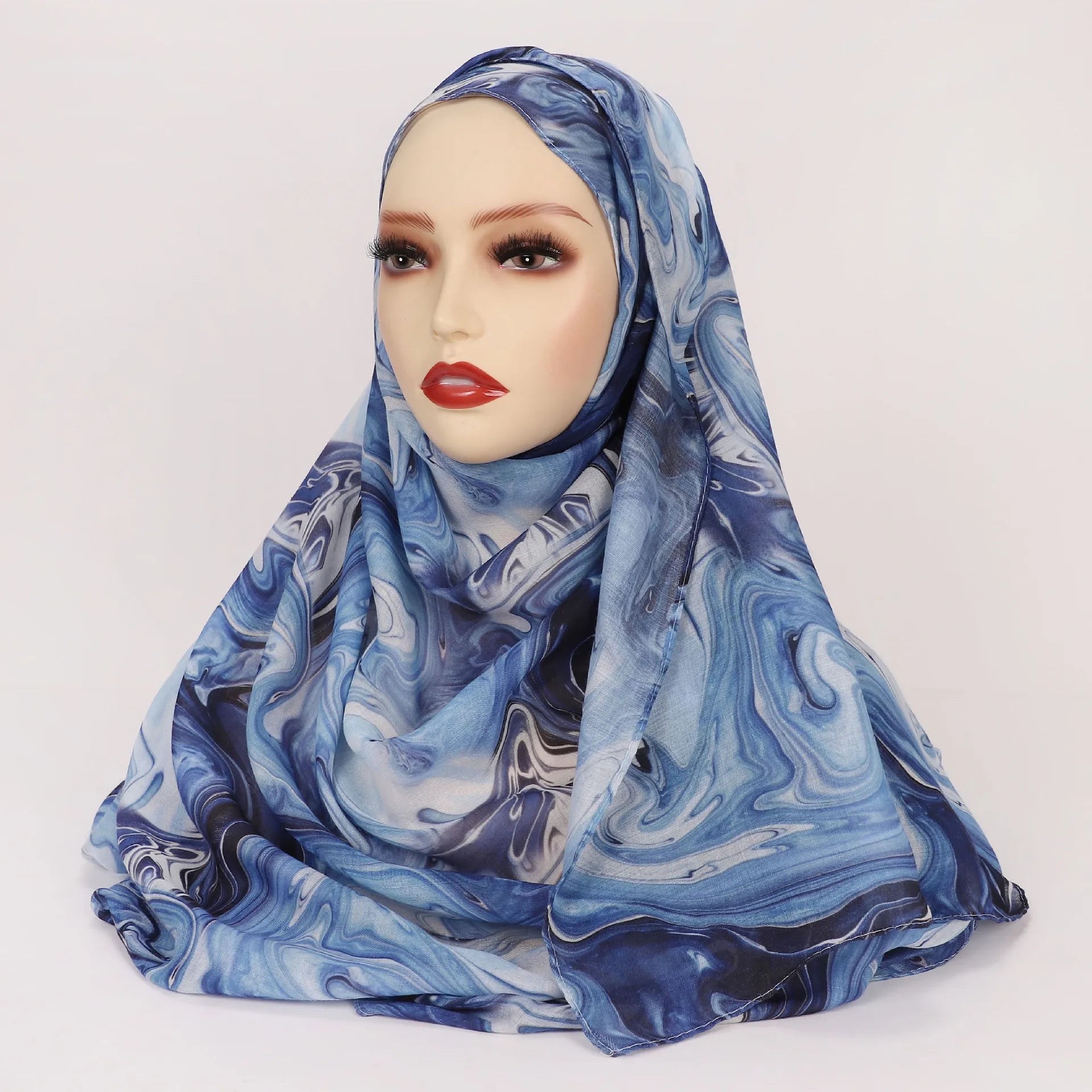 CowLost | bohemian-print-women-watercolor-soft-muslim-hijab |48
