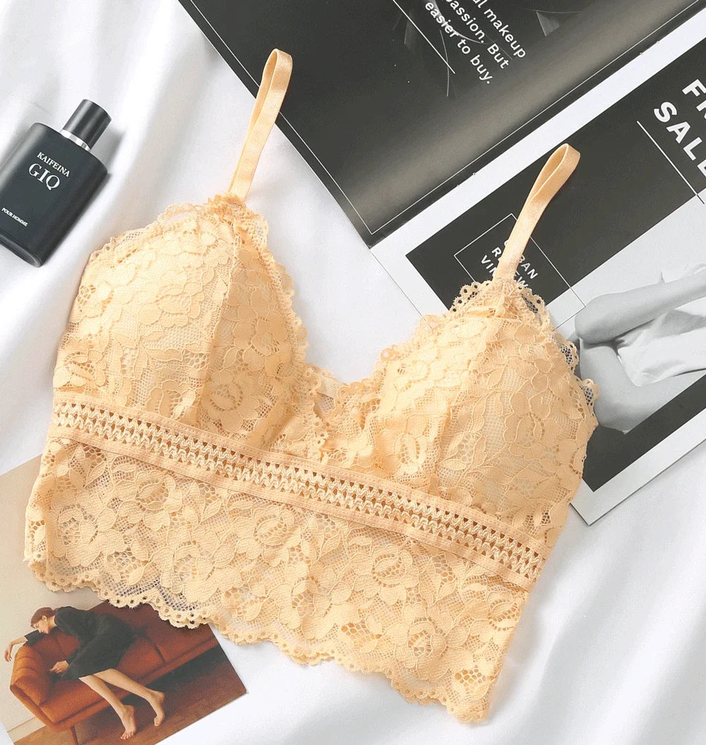 CowLost | product_id-women-s-lace-non-wire-push-up-crop-bra-with-removable-padding |18
