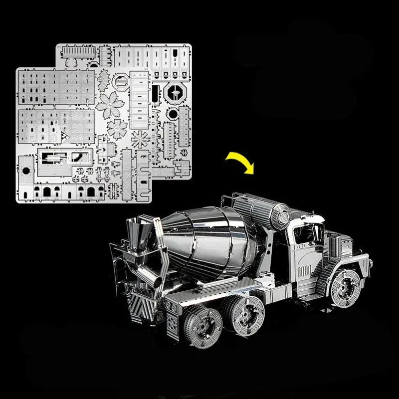 CowLost | product_id-3d-metal-mixer-truck-puzzle-diy-model-for-adults-and-kids |10