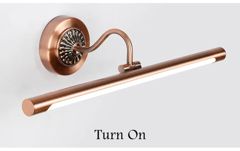 CowLost | product_id-red-bronze-8w-led-bathroom-wall-light-455mm-gold-european-mirror-lamp |14