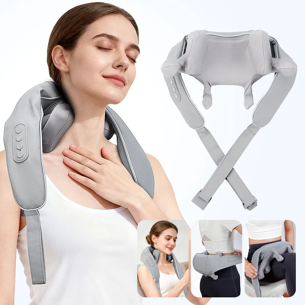 CowLost | activewear-pants-8-head-wireless-neck-and-shoulder-kneading-massage-shawl |12