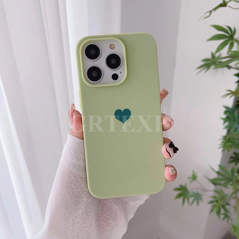 CowLost | soft-case-for-iphone-15-14-13-12-11-pro-xs-max-8-7-plus-x-xr-solid-color |10