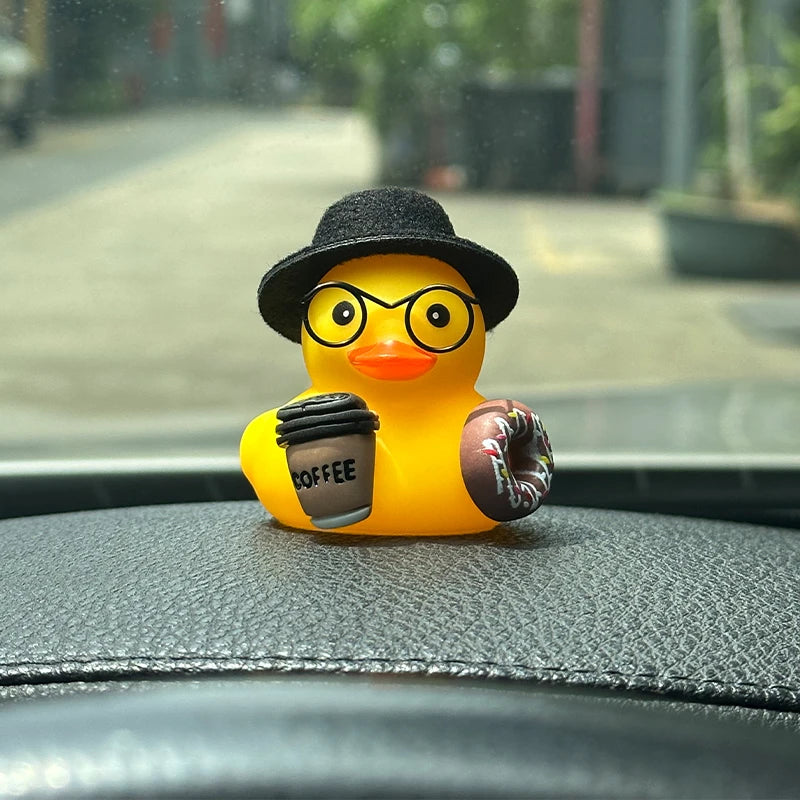 CowLost | product_id-coffee-lover-rubber-duck-car-dashboard-decoration-yellow-duck |3