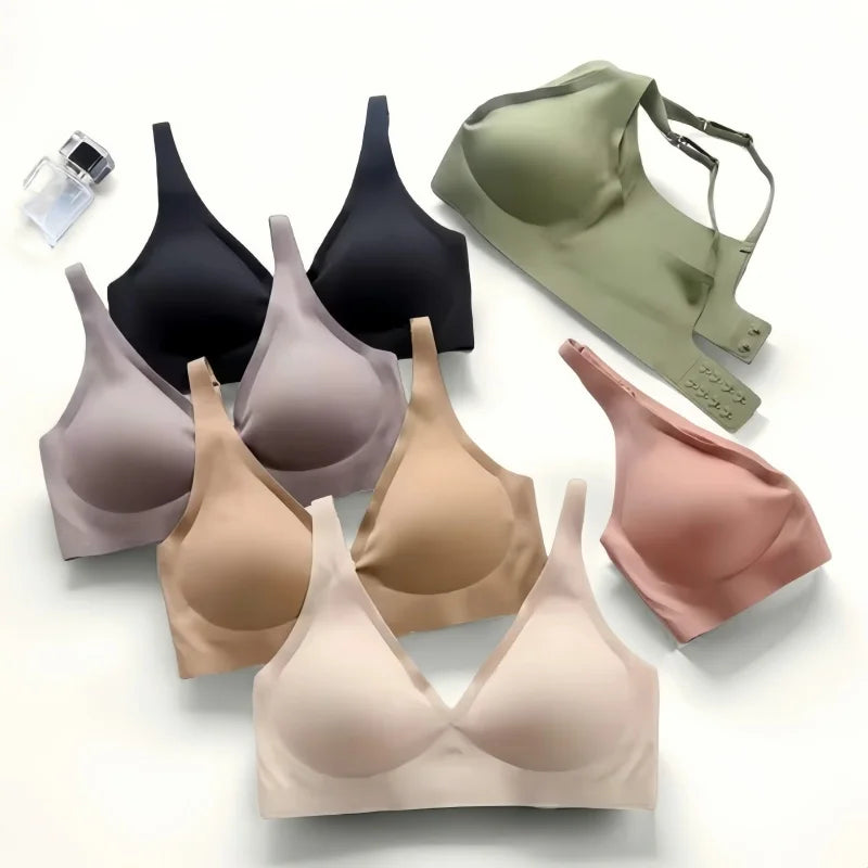 CowLost | product_id-seamless-wireless-push-up-v-neck-bra-with-removable-pads-s-3xl |1
