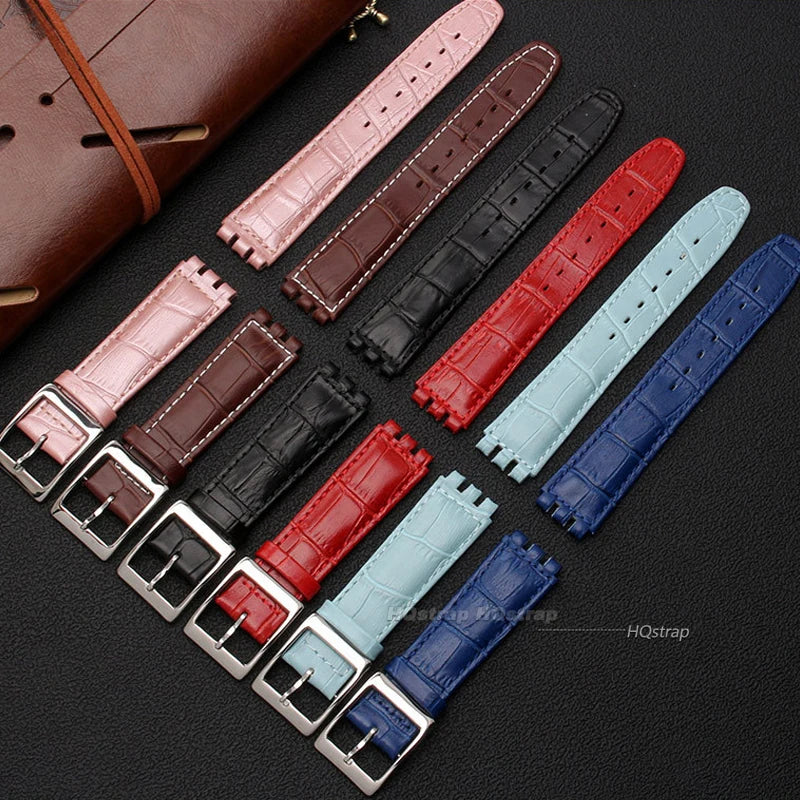 CowLost | product_id-hqstrap-genuine-leather-sweatproof-watch-strap-17mm-19mm-for-swatch-unisex |12