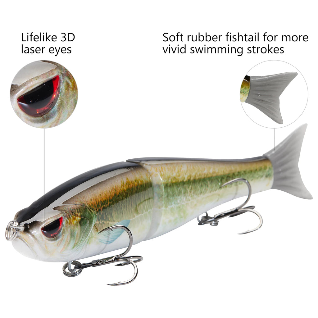 CowLost | sporting-goods-bassdash-swimbaits-pike-trout-glide-minnow-hard-fishing-lure |4