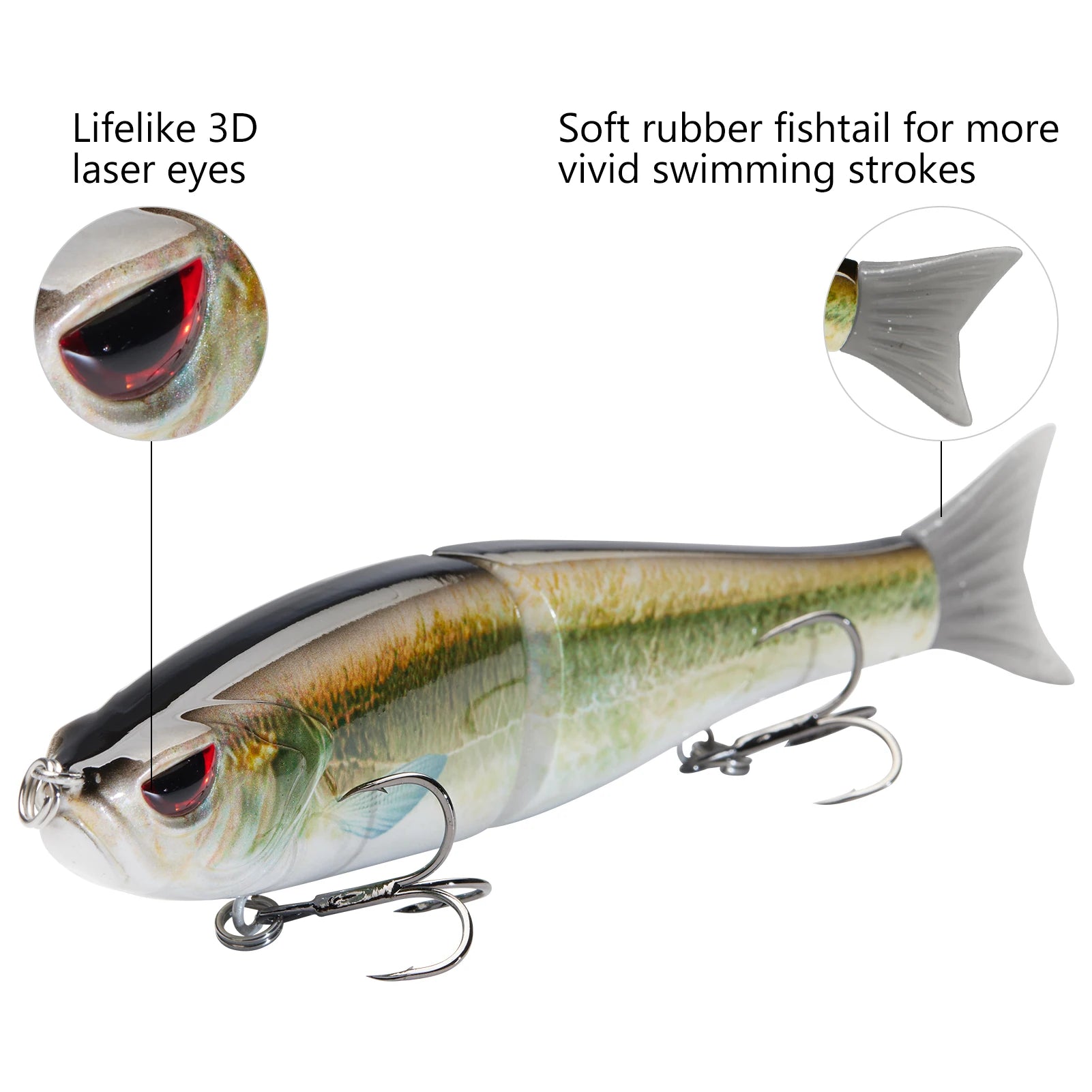 CowLost | sporting-goods-bassdash-swimbaits-pike-trout-glide-minnow-hard-fishing-lure |4