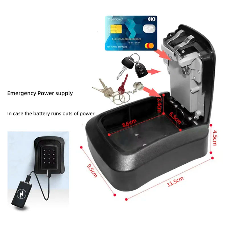 CowLost | locks-keys-product_id-ttlock-waterproof-combination-key-storage-lock-box-metal-card-box |5