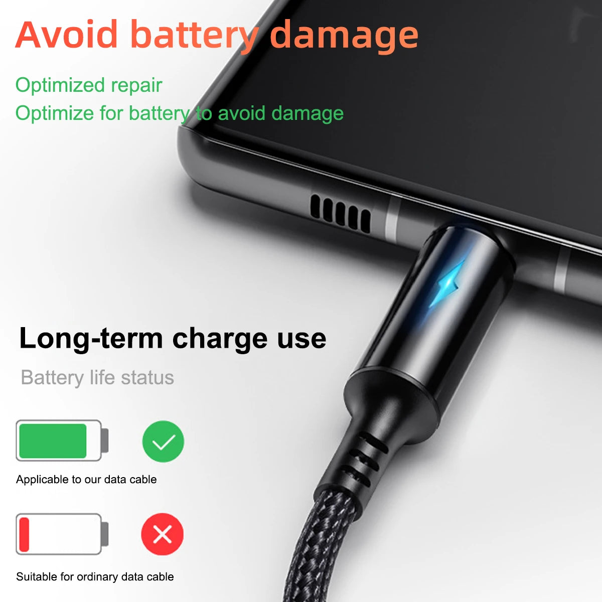CowLost | product_id-25cm-fast-charging-nylon-micro-usb-type-c-data-cable-for-ios-android-phones |14