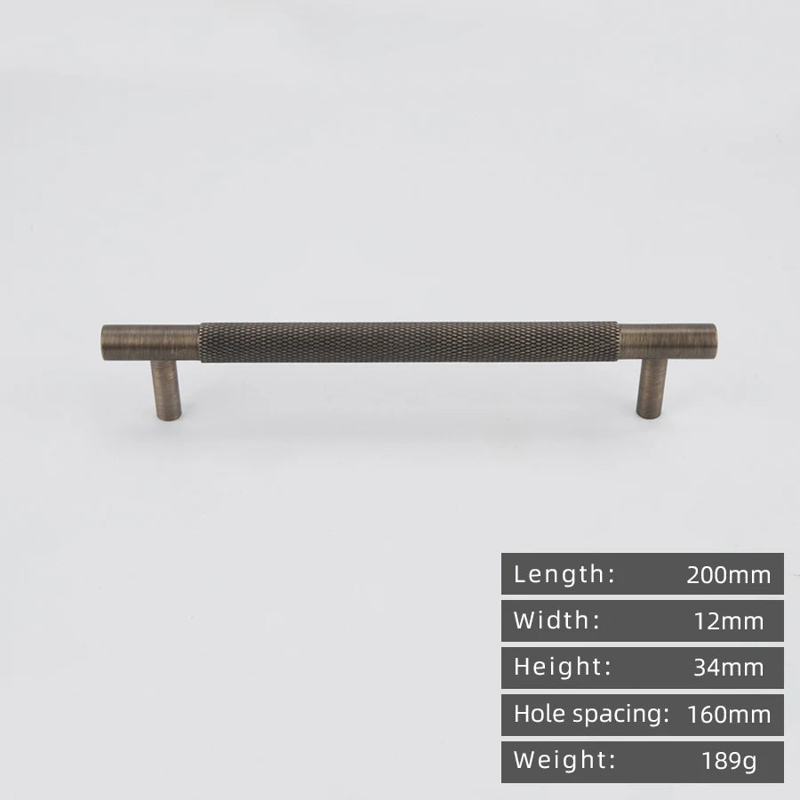 CowLost | kedlo-european-luxury-solid-brass-embossed-gold-500mm-long-handle-american-retro-antique-drawer-t-handle |39