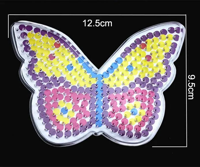 5mm Hama Beads Plastic Stencil Template for Perler DIY Pixel Beads Pegboard Puzzle