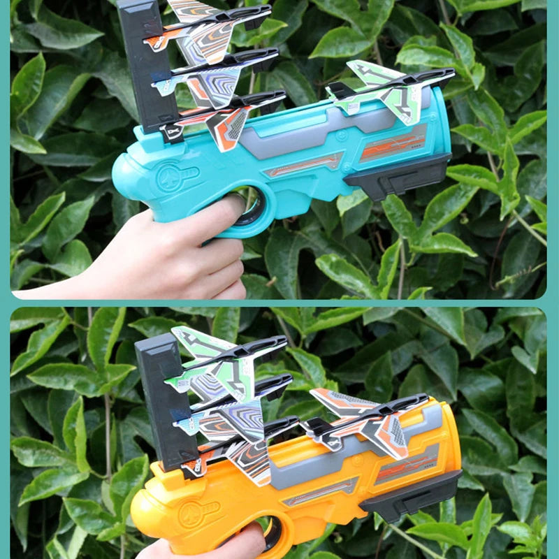 CowLost | airplane-launcher-bubble-catapult-with-6-small-plane-toys-shooting-game-gift-for-kids |5