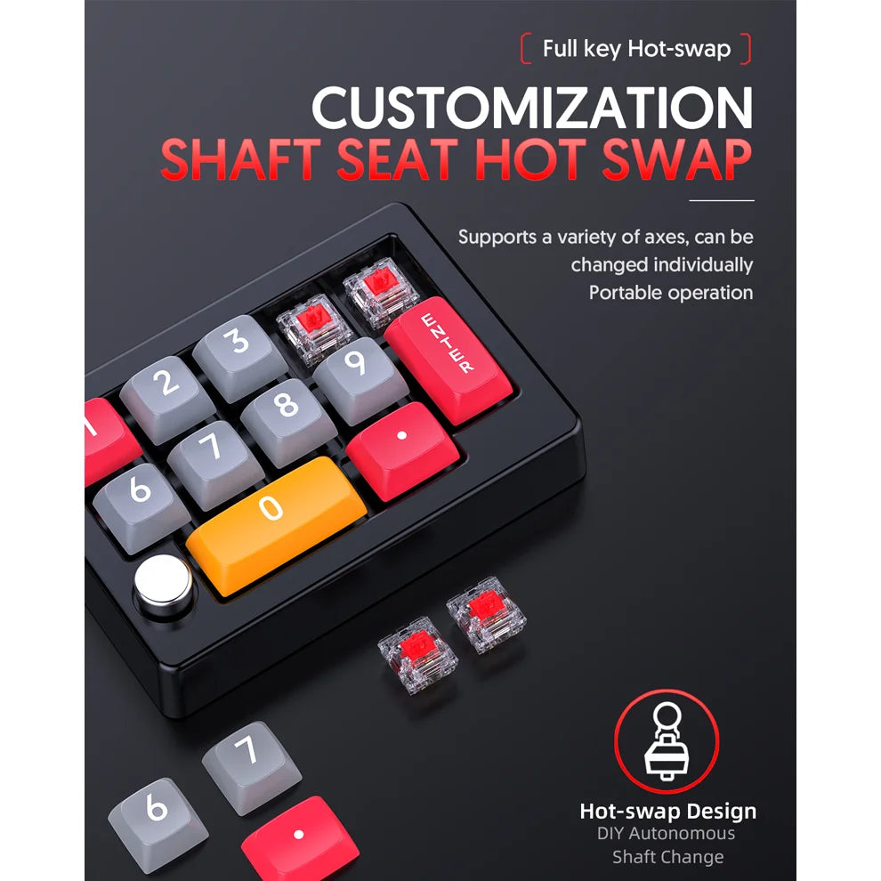 CowLost | product_id-jomaa-12-key-usb-mechanical-gaming-macro-keypad-with-rgb-backlit-and-knobs |8