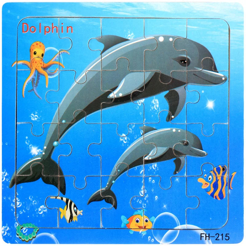 CowLost | fencing-barriers-20-piece-wooden-3d-cartoon-puzzle-educational-toy |35