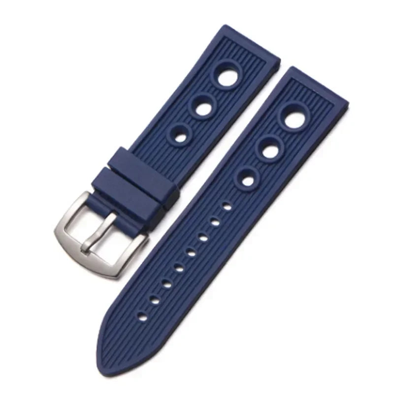 CowLost | product_id-22mm-waterproof-breathable-silicone-wrist-strap-for-rolex-and-seiko-watches |22