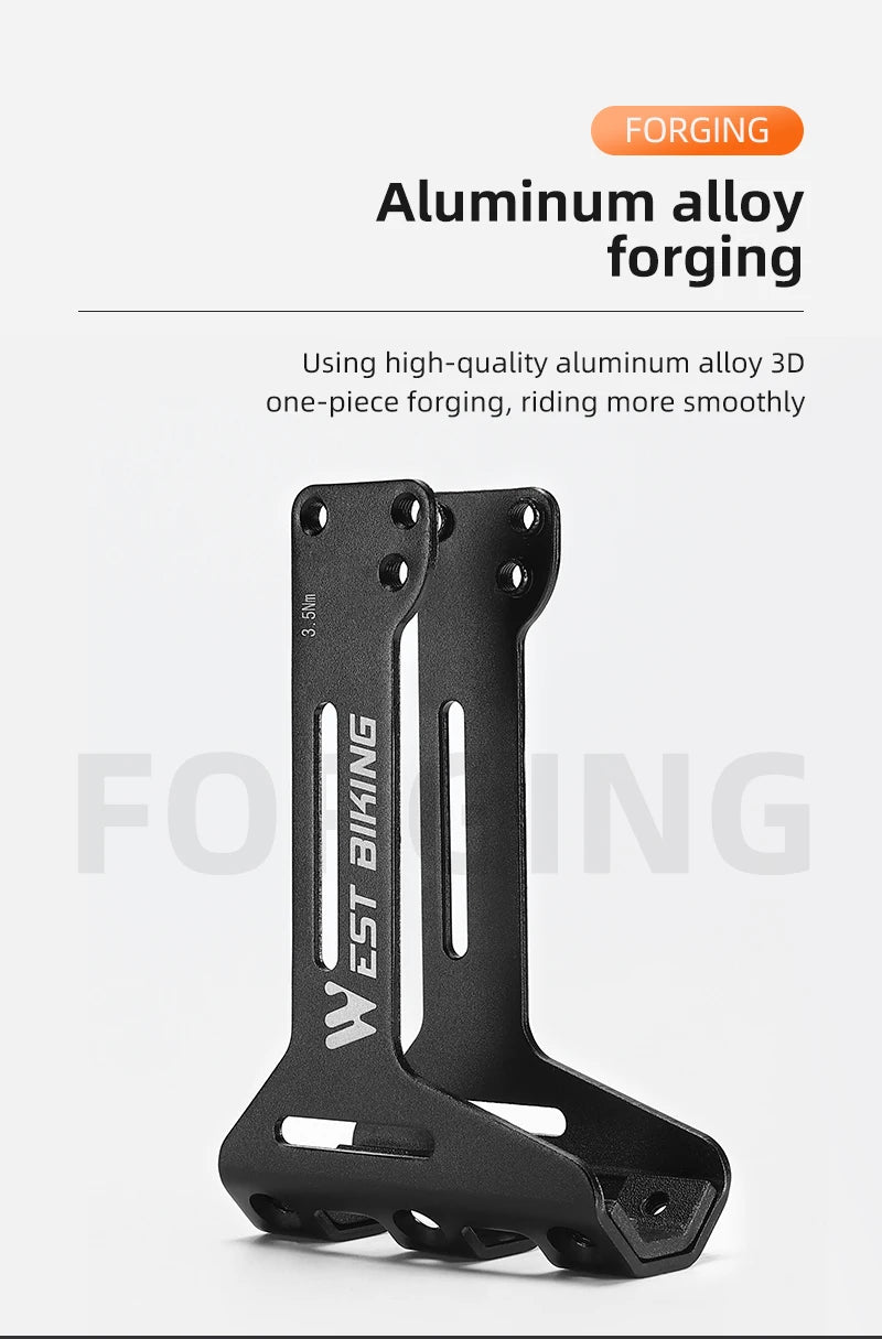 CowLost | west-biking-water-bottle-cage-extension-bracket-bike-saddle-rear-bottle-cage-adapter-seatpost-universal-bicycle-bottle-holder |14