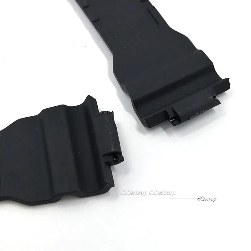 Black Silicone PU Watchband for GW-7900B G-7900SL GR-7900NV G7900 Series 16x28mm Bracelet