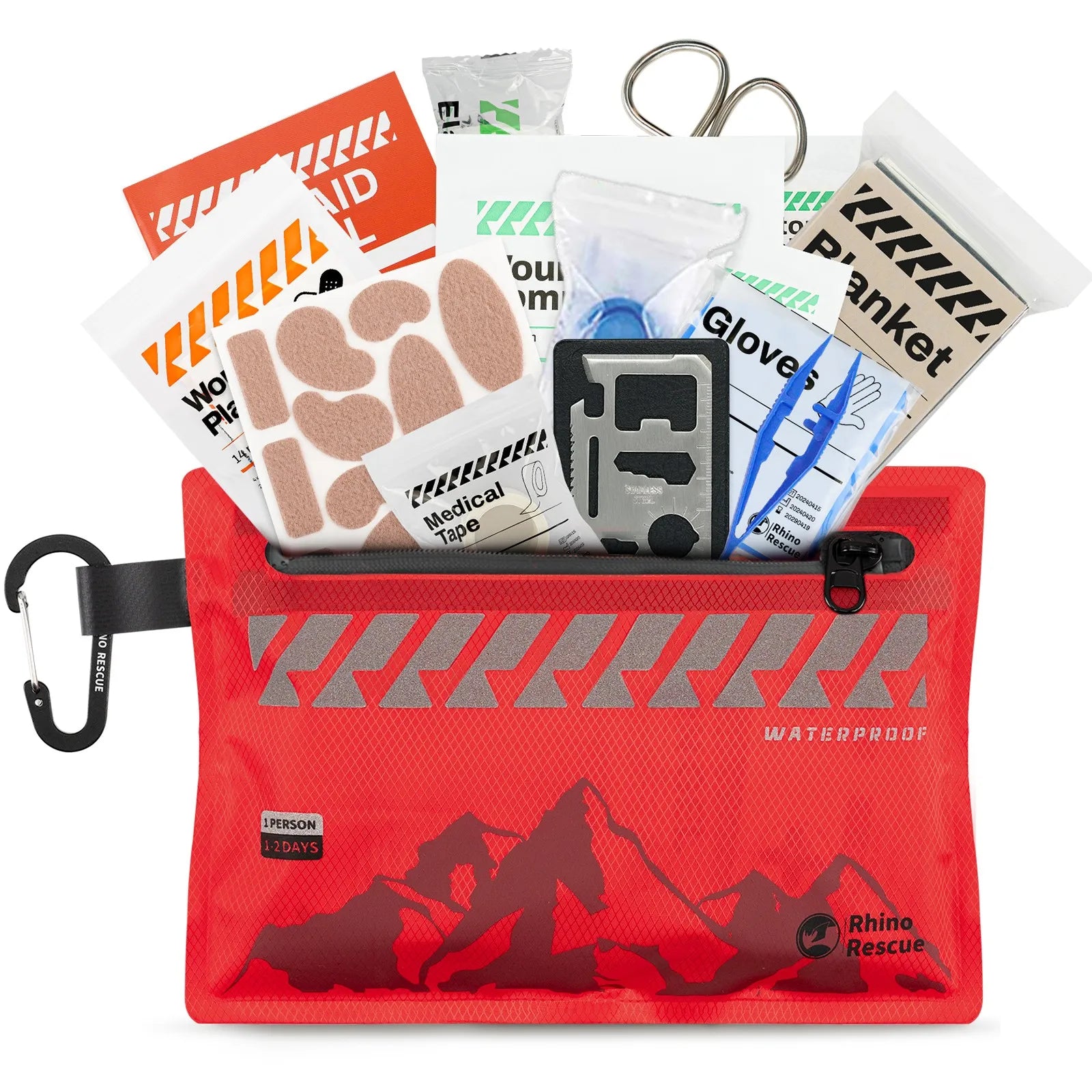 CowLost | sporting-goods-small-first-aid-kit-rhino-rescue-ultralight-waterproof-medical-kit |2
