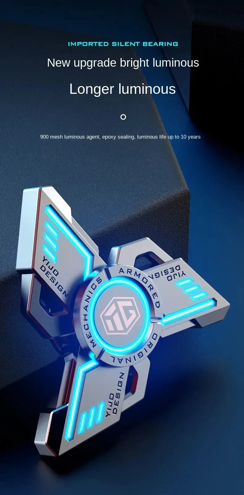 CowLost | product_id-luminous-alloy-metal-antistress-fidget-spinner-noctilucent-gyro-toy |8