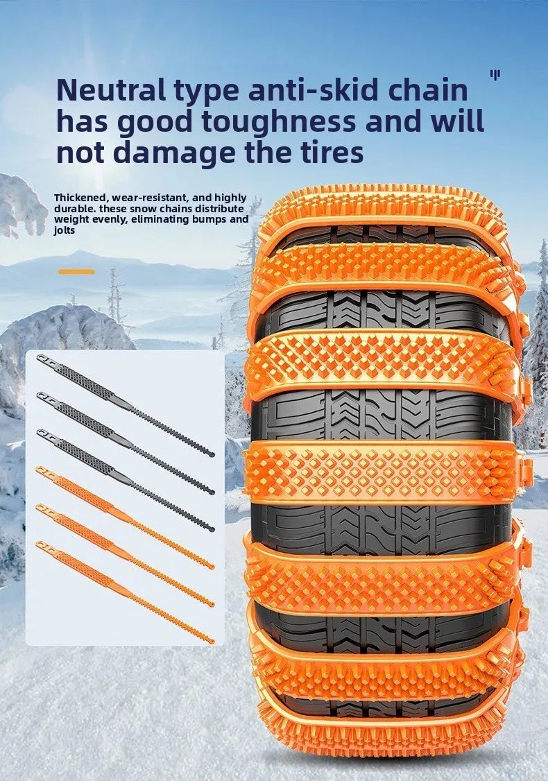 CowLost | off-road-and-all-terrain-vehicle-tires-product_id-20pcs-universal-car-tire-anti-skid-chains-winter-emergency-off-road-plastic-tracks |8