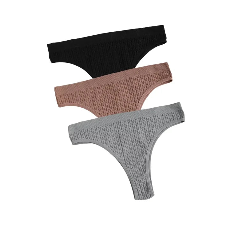 CowLost | product_id-3pcs-seamless-low-waist-women-s-stretch-briefs-solid-color-panties |31