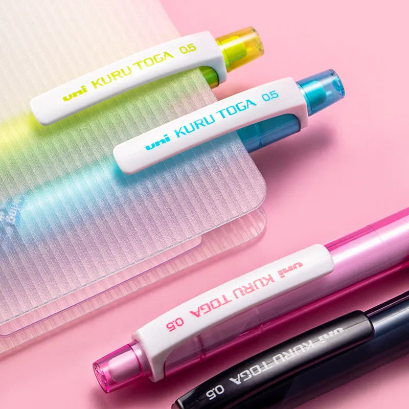 CowLost | product_id-uni-kuru-toga-450t-0-5mm-mechanical-pencil-with-ergonomic-grip-and-anti-smudge-lead-auto-rotating-tip-for-writing-and-sketching |6