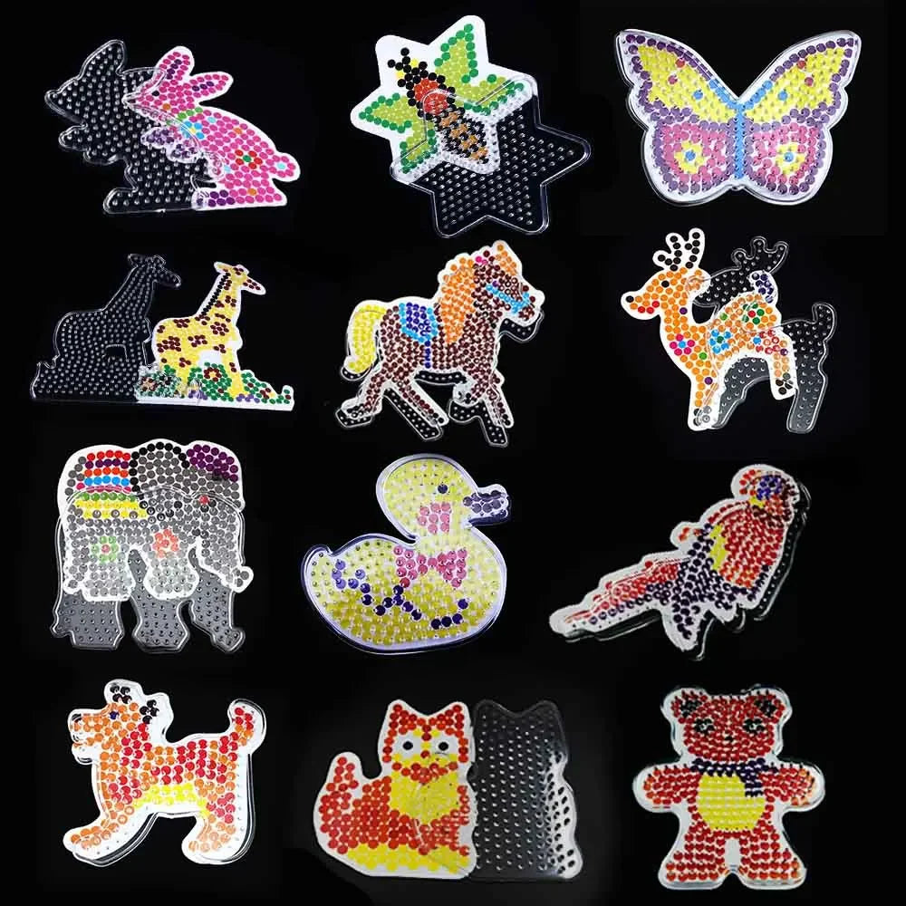 Perler 5mm Hama Beads 4800pcs 24 Colors Educational DIY Puzzle Toy Gift EVA Food Grade