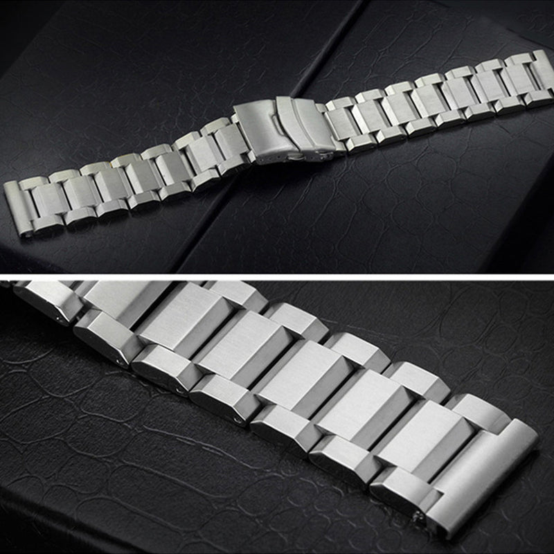 CowLost | product_id-stainless-steel-18-24mm-metal-buckle-strap-for-samsung-watch-3-huawei-watch-luxury-wristband |10