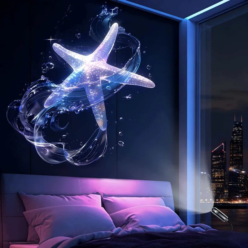 CowLost | product_id-usb-led-projector-lamp-with-whale-jellyfish-butterfly-night-light-for-room-decor-and-gifts |3