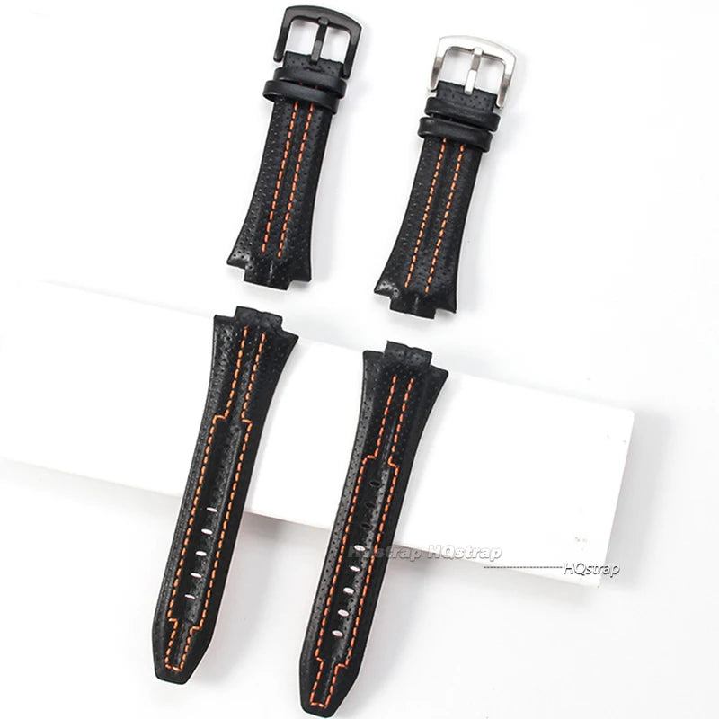 CowLost | bracelets-product_id-genuine-leather-waterproof-watchband-15x27mm-for-seiko-snl021p1-snl017p1-sna595p2-snl029p2-black-wrist-strap |17