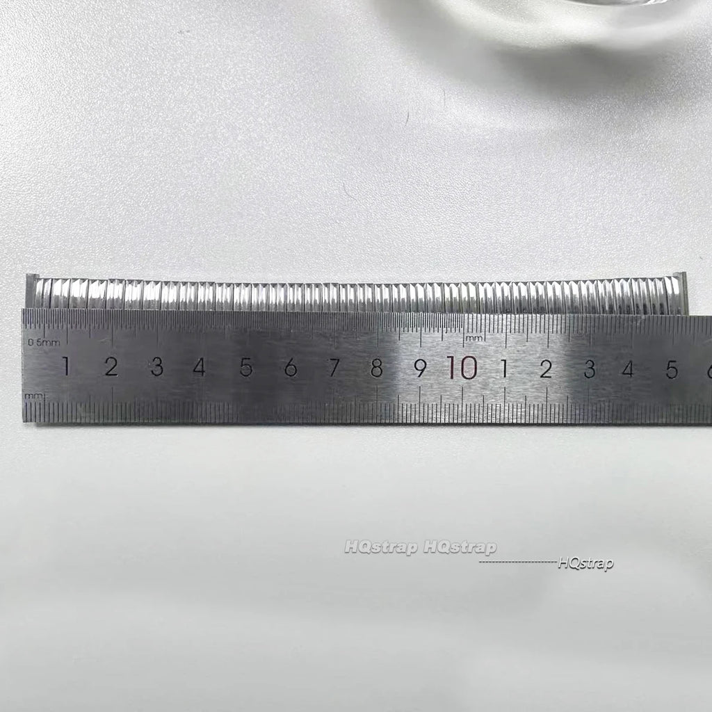 Stainless Steel Elastic Watch Band 12-20mm Silver Gold Stretch Expansion Strap Unisex