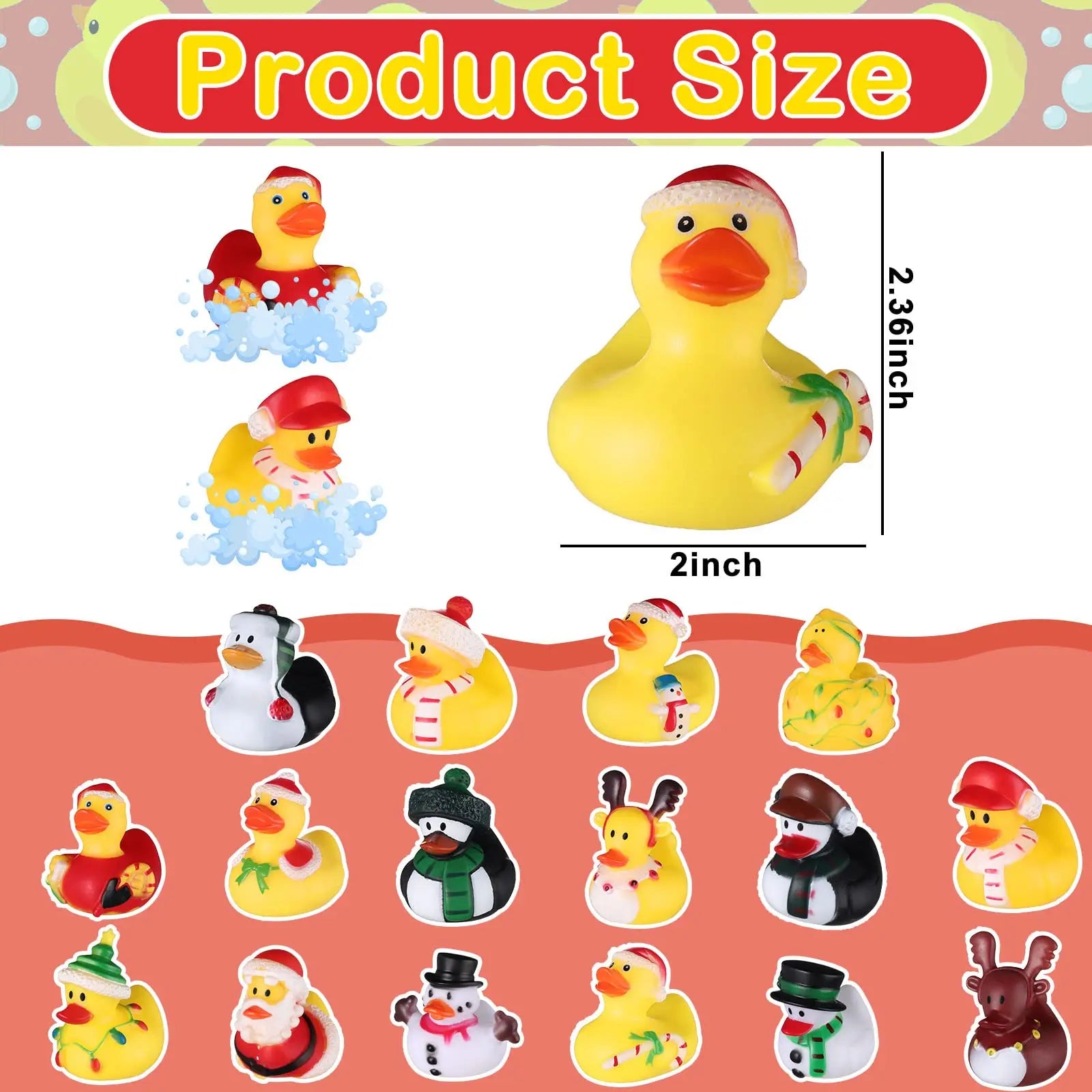 CowLost | product_id-12-24-36pc-christmas-rubber-duck-toys-for-holiday-party-favors |2
